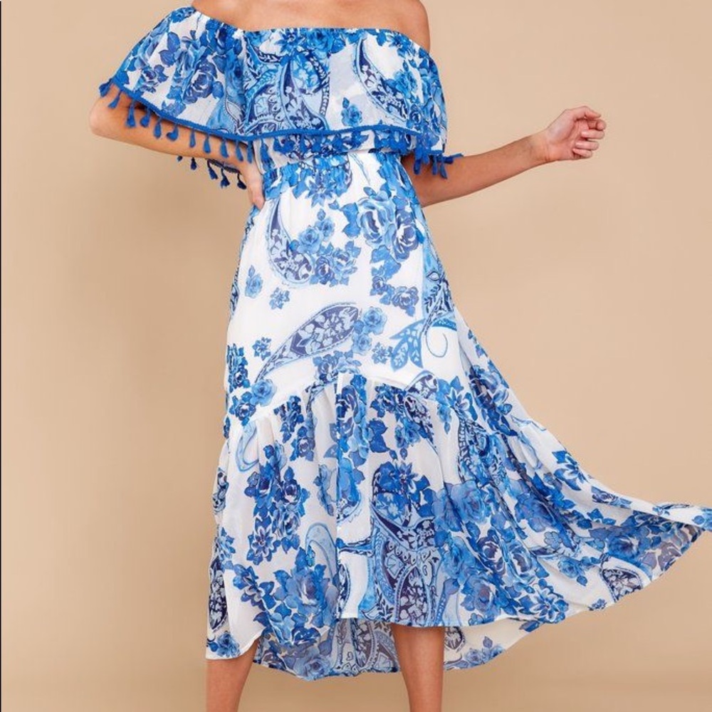 Neverworn offtheshoulder dress Red Dress Boutique